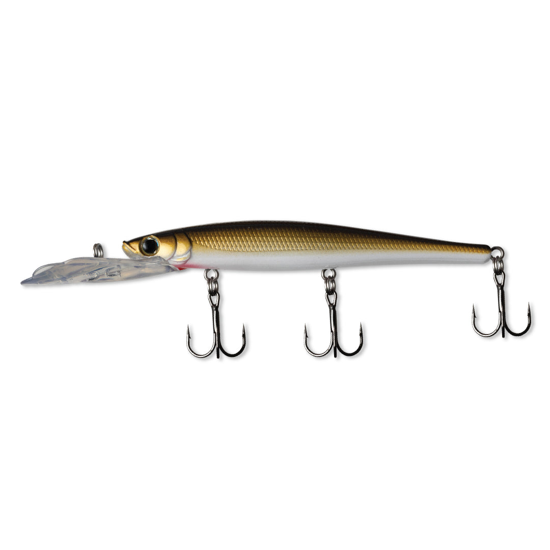 Walleye x lures and bait for fishing - Brawler color #12 (22'-26') Shiner