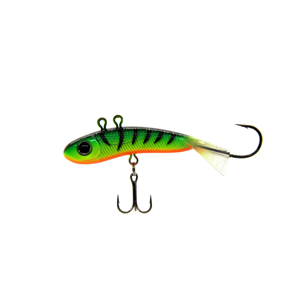 Walleye x lures and bait for fishing - Kamikaze color Fire Tiger